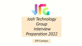 Josh Technology Group Interview Experience || SDE