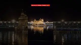 Journey to Golden Temple Amritsar 🙏✨ #goldentemple #amritsar
