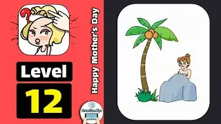 Brain Find Happy Mother's Day Level 12 Walkthrough