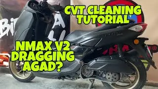 Nmax v2 dragging agad | Cvt cleaning tutorial | Dragging issue