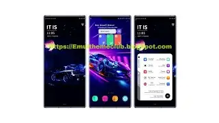 Retro Neonic Theme For EMUI 10.1 / EMUI 10 / EMUI 9.1