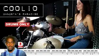 Gangsta's Paradise - Coolio - Drums Only