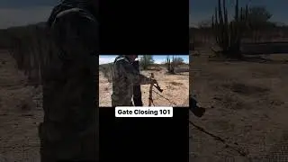 Some may laugh at this, but I have seen many people struggle to open and close this style of gate 😜
