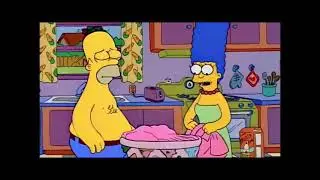 Bart puts his lucky red cap in the washing machine