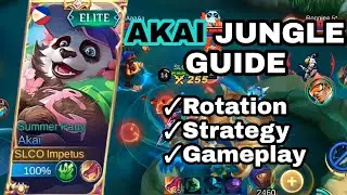 This Is Why Akai Is Still One Of The Best Jungle Heroes | Akai Jungle Guide | Mobile Legends
