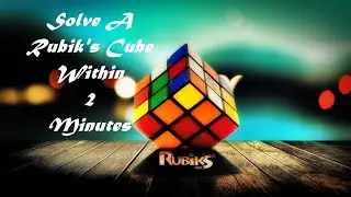 Rubik's cube solution (3X3). Solving (2nd Layer)