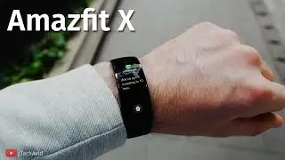 Amazfit X : Huami's futuristic-looking device with Curved Amoled Display.