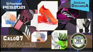 PES 2021   BOOTS Y GLOVES 2023