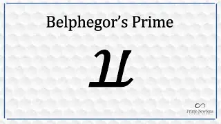 Belphegor's Prime