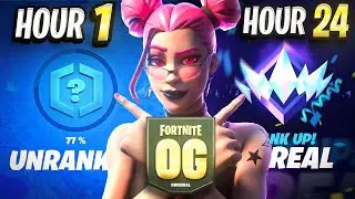 Ich Erreiche Platz #1 Rank In 24 Stunden..! 😳 (OG FORTNITE)