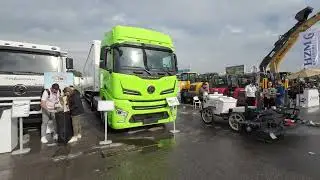 Обзор выставки спецтехники CTT EXPO 2023. Открытая часть.