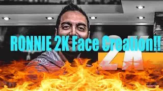 NBA 2K20 RONNIE 2K FACE CREATION!