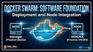 The Invisible Foundation — Building an Enterprise Cluster with Proxmox & Docker Swarm.
