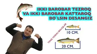 УЙ ШАРОИТИДА БАЛИҚ БОҚИШ БИЗНЕСИ 
