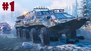 SNOWRUNNER Gameplay Walkthrough Part 1 ( PlayStation 4, Xbox One, PC )