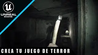 Cómo CREAR un juego de TERROR FACILMENTE - Unreal Engine 5