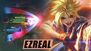 WILD RIFT EZREAL DRAGON LANE GAMEPLAY | SEASON 4 (BUILD & RUNES)