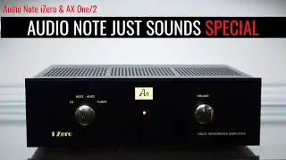 SYNERGY SORTED ! Audio Note iZero and AX One/2 Review