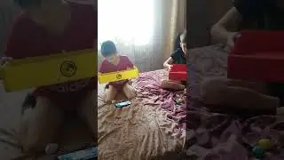 мои внуки в выходной. досуг