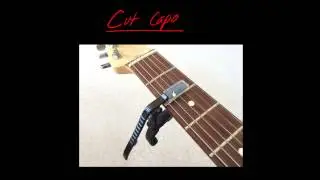 Numbered chords using a cut capo