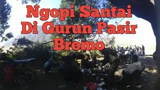 Ngopi santai di Bromo. #bromo #bromoadventure #camp #camping #riding #touring