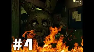 Я это сделал! // Прохождение 6 ночи // FNAF 3 // #4