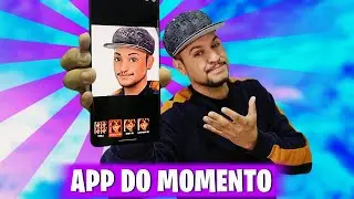 Aplicativo do Momento que TRANSFORMA FOTO EM DESENHO 3D