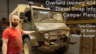 Unimog 404 Diesel: Info About The Engine Swap & Camper Plans