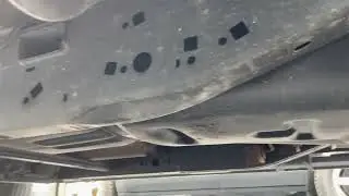 Underneath of F-150 for Alfredo