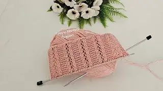 Openwork Easy Summer Knitting Pattern