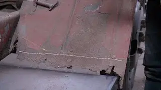 Old Rusty  - Lower fender repair and rebuild