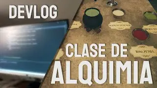 Devlog Semanal en 1 minuto - Clase de Alquimia en mi escape room de magia