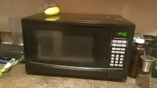 How SET CLOCK Any Hamilton Beach Microwave (Setting Time Black White Steel Instructions Manual)