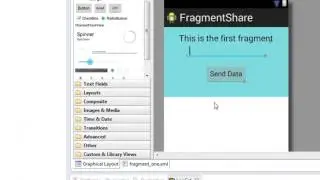 Android tutorial for beginners   71   Fragment to Fragment Communication part  2