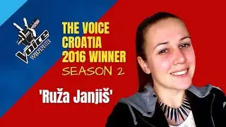 'Ruza Janjis' The Voice Croatia 2016 Season 2 Winner 🏆