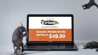 OfficeMax + GoDaddy Exclusive Website Bundles