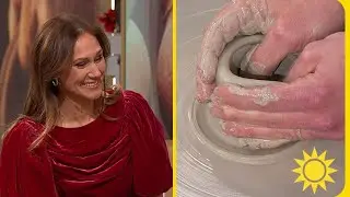 Här brister det när programledarna ska lära sig dreja | Nyhetsmorgon | TV4 & TV4 Play