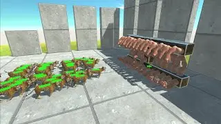 Intense Animals VS 20 Punch Battle – Can They Survive?! | Animal Revolt Battle Simulator