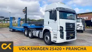 VOLKSWAGEN 25420 – 2016 – 6X2 – PRANCHA RANDON 2010 – 3 EIXOS