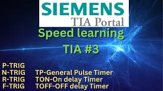 Speed learning TIA portal, Basic instructions. #3