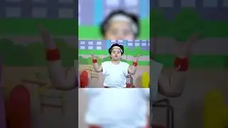 Head, shoulder, knees, and toes 🎶🎵 #popbabies  #nurseryrhymes #headshoulderskneesandtoes