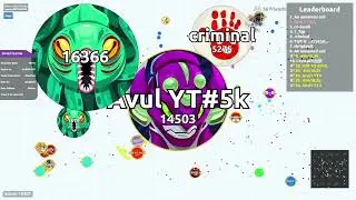 AGAR.IO SERVER TAKEOVER WITH BOTS #924 || OP-BOTS.COM