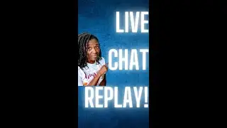 Live Chat Replay! YouTube Help!