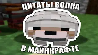 ЦИТАТЫ ВОЛКА В МАЙНКРАФТЕ НЕ ИЗ ТИК ТОКА/цитаты волка майнкрафт kokatv адаптация/кокатв кока тв