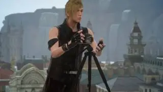 FINAL FANTASY XV Cutscenes | Broquest: Photo Op: Park [2/2]