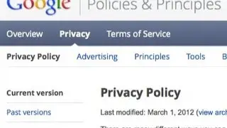 Making Sense of Google's New Privacy Policy - Lab Rats 