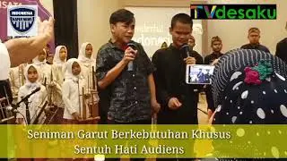 Seniman Garut Berkebutuhan Khusus Taklukan Fisik