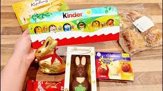 Trying 7 Easter Cakes & Chocolates | KINDER, Creme Egg, Maltesers & More!