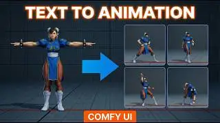 Free Text to Animation with only 8GB VRAM in ComfyUI