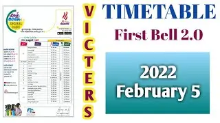 Tomorrow Victers Timetable/Today Victers Timetable/Victers Channel Timetable/Kite Victers Timetable